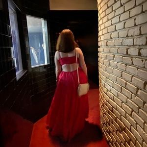 Brand New "Let Me Be Cutout Tiered Dress" Anthropologie [ONLY WORN ONCE]